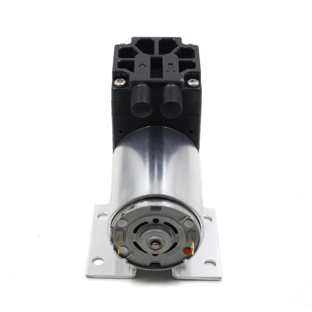 DC12V Miniature Vacuum Pump 5L/Minutes High Efficiency Air Pumps Mount for Lab Aeromodelling and Breeding Industries Use