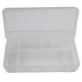 thumbnail image 1 of Yimiti Fishing Lure Storage Container Organizer Double Layer Tackle Plastic Box,Transparent Color, 1 of 9