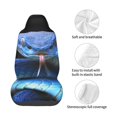 thumbnail image 4 of Fotbe Blue Viper Snake 2 Funda para Asiento de Auto con Estampado – Impermeable y Antisudor – Ajuste Universal, Lavable a Máquina, Antideslizante (1 Pieza), 4 of 5