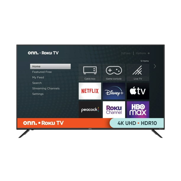 onn. (100068378) 70″ 4K UHD LED Roku Smart TV HDR