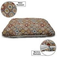 thumbnail image 3 of Flower Pet Bed, Lively Blossoms of Azujelos Ceramic Style Floral Patterns Ornamental Illustration, Resistant Pad for Dogs and Cats Cushion with Removable Cover, 24" x 39", Multicolor, by Ambesonne, 3 of 4