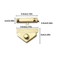thumbnail image 5 of Huhudde Practical Metal Triangle For Bags Ensuring Durability And Fashionable Look Bag Hardware For Crafting Enthusiasts, 5 of 10