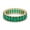 Rose Plated, variant on Baguette Cut Emerald Eternity Ring, Stackable Minimalist Promise Ring, 925 Sterling Silver May Birthstone Handmade Ring, Matching Band Ring