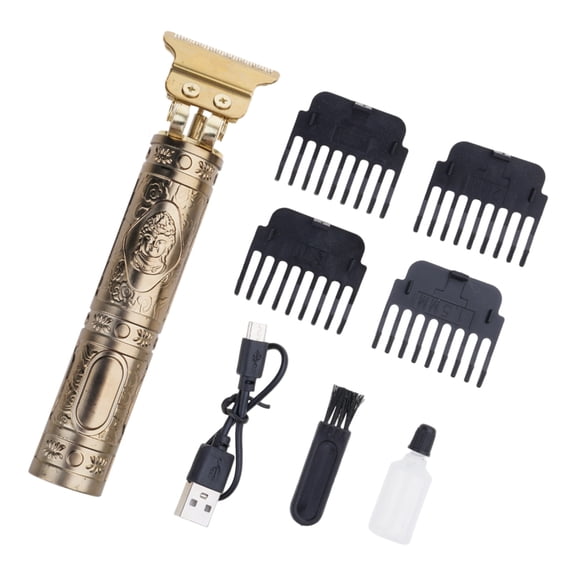 Cordless Hair Clippers for Men Professional Cordless Quiet Hair Trimmers for Barbers and Stylists with 4 Guide Combs