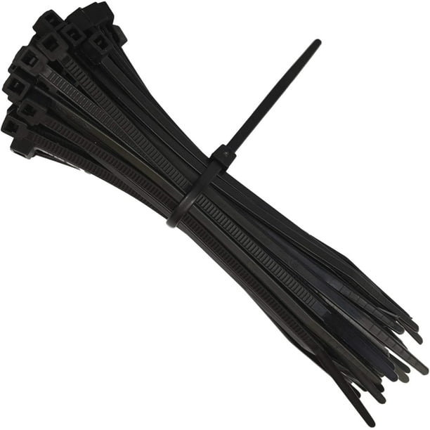 Bridas para cables, bridas de nailon autoblocantes de alta resistencia, respetuosas con el medio ambiente, resistentes al fuego, resistentes a los rayos UV para uso en interiores y exteriores,