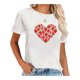 thumbnail image 1 of Strawberry Tshirt for Women Cute Print Short Sleeve Shirts Fruit Lover Farmers Garden Gardener Casual Tees Tops, 1 of 7