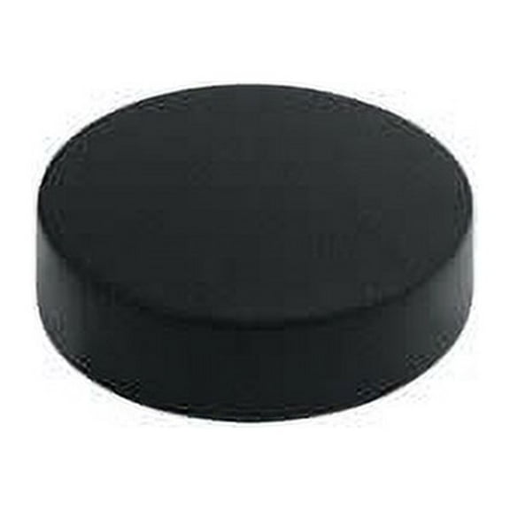 Deltana SCF100U19 1 in. Diameter Flat Round Screw Cover- Black - Solid
