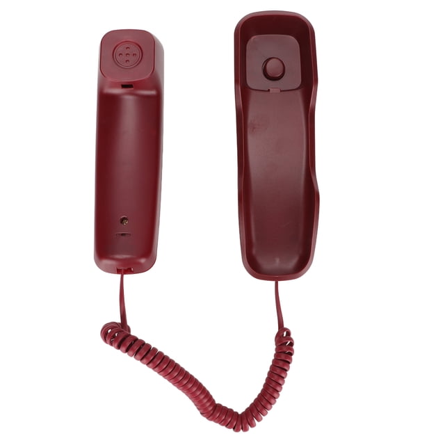 Teléfono De Pared Con Cable: Teléfono Multifuncional Retro Con Pantalla LCD Para El Hogar, El Hotel Y La Oficina