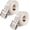 2 Pack, variant on Transfer and Gait Belt with Metal Buckle - 60 Inch, Standing and Transfer Walking Assist Aid for Seniors, Elderly Patients, Caregiver, Nurse, Therapist