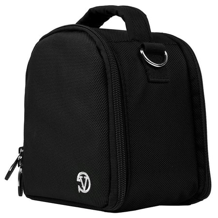 VANGODDY Laurel Travel Camera Protector Case Shoulder Bag fits Digital SLR Cameras [Canon, Nikon, Samsung, Sony, Olympus, etc.] up to 5.5in x (Best Camera Bag For Air Travel)