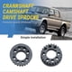 thumbnail image 4 of Crankshaft Camshaft Drive Sprocket for Mitsubishi L200 Triton III 1996-2005 Pajero Montero II 91-99 MD164831 24423-42000, 4 of 5