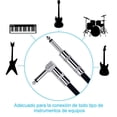 thumbnail image 4 of Cable para Guitarra Eléctrica Anpro Plomo Audio Estéreo 6.3mm 3M Balanceado, 4 of 7
