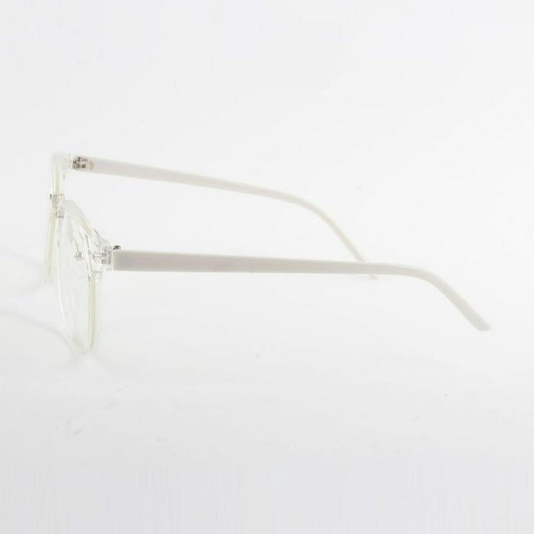 LEICO Fashion Clear Lens Non-Prescription Retro Nerd Glasses for Men Women - Cosplay Costume Fake Eyeglasses
