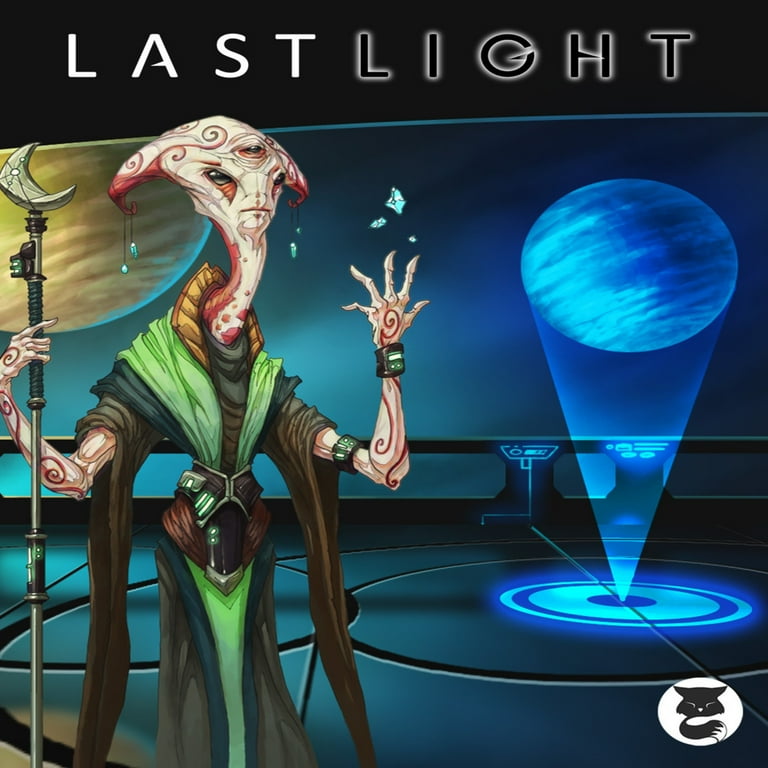 Last Light Board Game - Explore Space, Fight Your Friends, Control an Alien Race, Ages 14+, 2-4 Players, 60 Min Last Light Board Game - Explore Space, Fight Your Friends, Control an Alien Race, Ages 14+, 2-4 Players, 60 Min