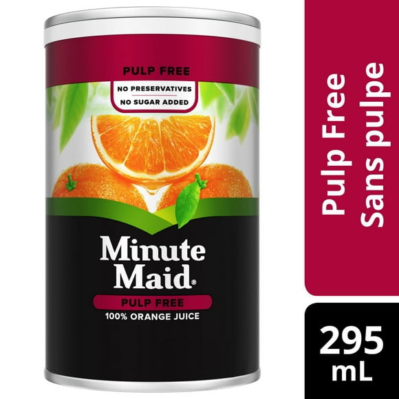 Minute Maid Orange Juice Pulp Free 295mL Frozen Can, 295 x mL