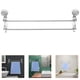 thumbnail image 3 of GOOHOCHY Toallero de pared de doble barra con ventosa para baño, 3 of 8