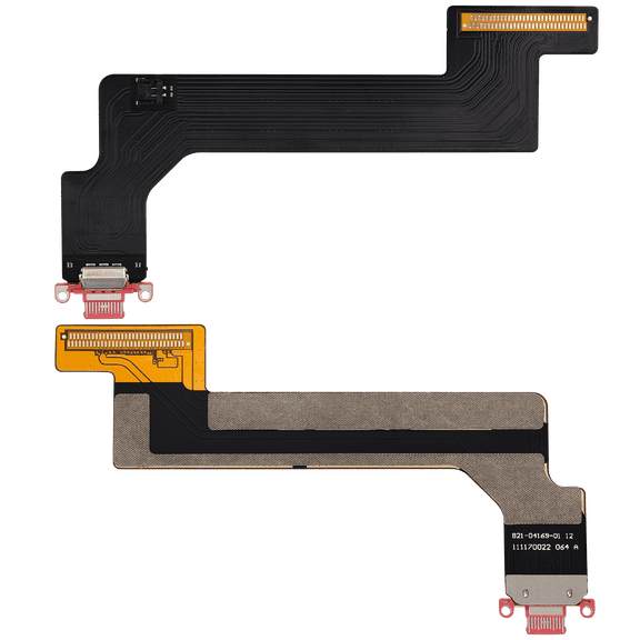 Replacement Charging Port Flex Cable Compatible For iPad 10 (2022) (WiFi Version) (Aftermarket Plus) (Pink)