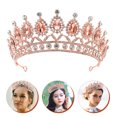 thumbnail image 1 of FOMIYES Tiara Color Con Para Novias Y Ocasiones Especiales, 1 of 6