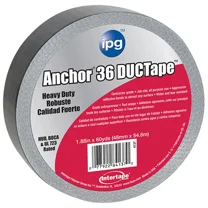 Intertape Polymer Duct Tape AC36 Contractor - 11-Mil, Silver - 1 Roll, 1.88" x 60 Yd