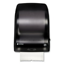 San Jamar Simplicity Mechanical Roll Towel Dispenser, 15.25 x 13 x 10.25, Black