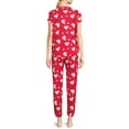 thumbnail image 5 of Secret Treasures Women's and Women's Plus Valentine’s Day Printed Pajama Set, 2-Piece, 5 of 5