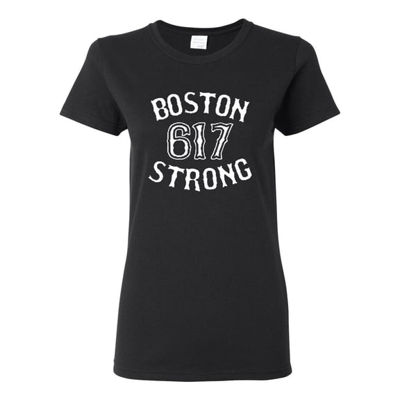 Ladies Boston Strong 617 T-Shirt Tee