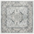 thumbnail image 6 of SAFAVIEH Isabella Zander Floral Bordered Area Rug, Dark Grey/Cream, 4' x 6', 6 of 9
