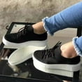 thumbnail image 4 of Vedolay Women Shoes Shoes for Women Comfortable Casual Fashion Flats Breathable Sneakers,Black 7, 4 of 5