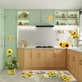 thumbnail image 4 of asddcavvf Sunflower Kitchen Mat Small Fresh Garden Atmosphere Kitchen Floor Mat Entry Door Mat Dirt Foot Mat Throws Soft, 4 of 7