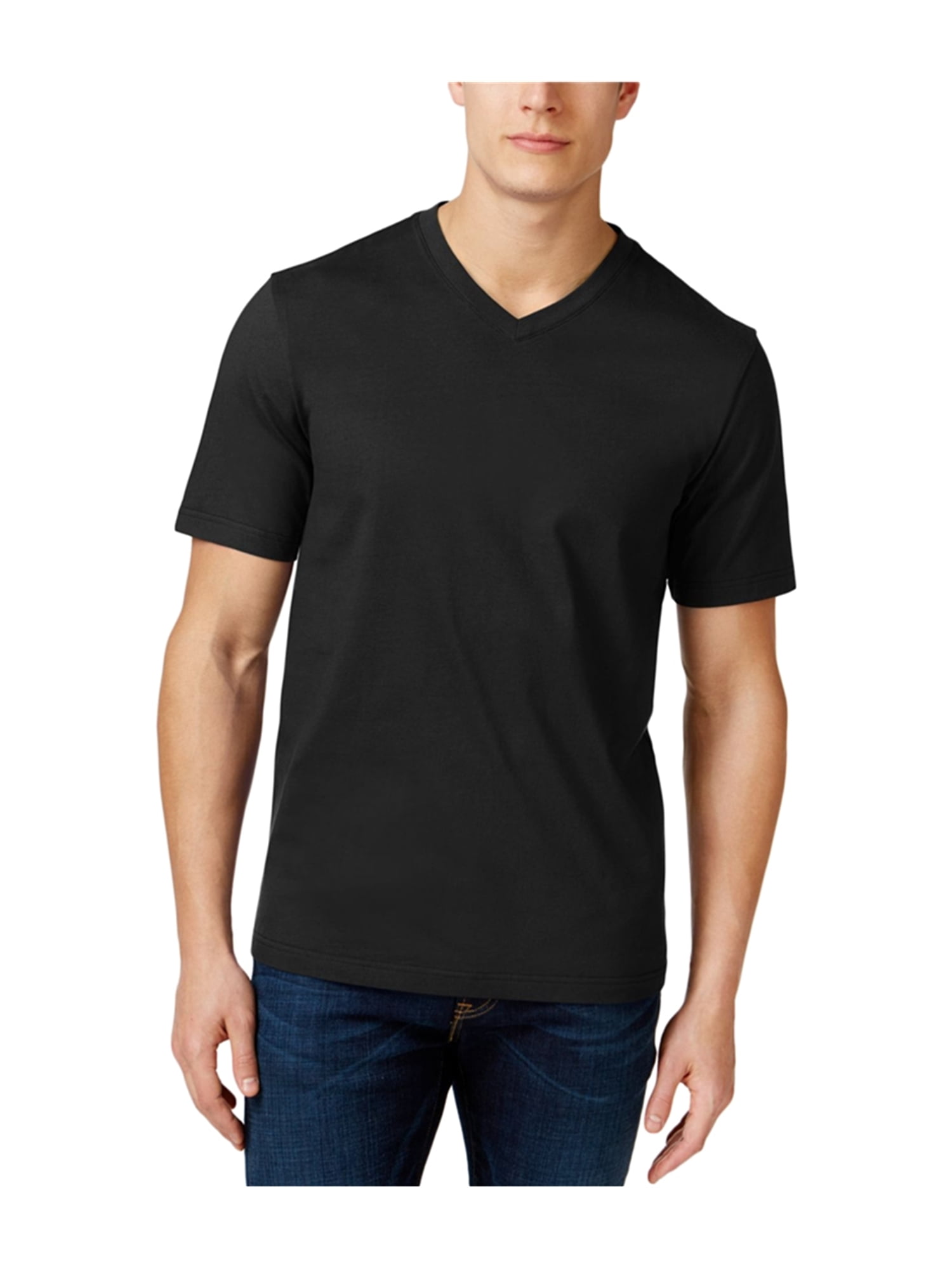 Club Room Mens Big /& Tall Solid Basic T-Shirt
