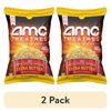 (2 pack) AMC Theatres Ready to Eat Popcorn, Extra Butter
