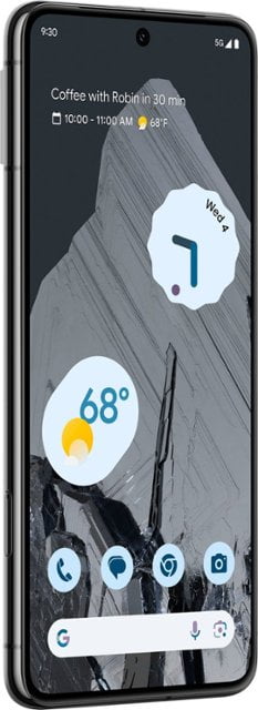 Restored Google Pixel 8 Pro - Unlocked Android Smartphone with Telephoto Lens and Super Actua Display - 24-Hour Battery - Obsidian - 128 GB (Refurbished)