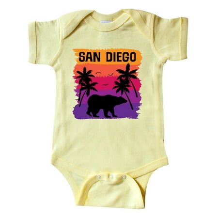 

Inktastic San Diego California Sunset Gift Baby Boy or Baby Girl Bodysuit