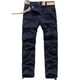 thumbnail image 1 of Pantalones largos para hombre, lisos, multibolsillos, lavados, para exteriores, informales, 1 of 2