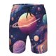 thumbnail image 3 of Fotbe Planet Pastel Galaxy Trajes de Baño Estampados para Hombre, Shorts de Verano de Secado Rápido, Ropa de Playa, Bañadores-3X-Large, 3 of 6
