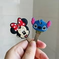 thumbnail image 3 of Disney Stitch Key Cover Caps Minnie Key Chains Avengers Spider Man Mickey Keychain Car Keychain The Disney Key Ring Holder Gifts, 3 of 4