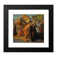 thumbnail image 2 of Ludwig Deutsch 16x15 Black Modern Framed Museum Art Print Titled - A Street Celebration in Cairo (1912), 2 of 5
