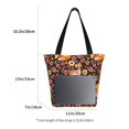 thumbnail image 3 of Pofeuu Woodland Creatures Floral Print Women Fashion Shoulder Handbags Top Handle Satchel Bags Tote Shoulder Shopping Bag Stylish Canvas Tote Bag, 3 of 6