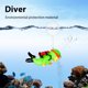 thumbnail image 2 of Acuario Diver Fish Tank Adorno submarino Decoración de paisaje flotante acuático Hugtrwg Para estrenar, 2 of 7