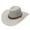 White, variant on yunLCZ Straw Cowboy Hat for Men Womens Women's Straw Cowboy Hat Cowgirl Woven Sun Hat Western Cowboy Hat polyester Black One Size