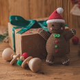 thumbnail image 2 of Christmas Wooden Baby Rattle Toys Santa Claus Elk Rattle Christmas Wooden Teether Chewing Toy Christmas Gifts for Kids heqiyong LED, 2 of 2