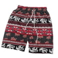 thumbnail image 1 of Pantalones cortos de playa Hombres Mujeres Pantalones cortos hippie Poliéster Cintura elástica Calzoncillos de moda Troncos de playa Patrón de Rojo Sunnimix Pantalones de playa, 1 of 8