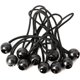 thumbnail image 5 of 12 piezas de cuerda elástica de lona negra para pancartas, lonas, pabellones, tiendas de campaña, ganchos elásticos para tiendas de campaña, soportes para lonas, postes de bandera, 5 of 5
