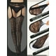 thumbnail image 3 of Medias de red Skylety, 6 pares, para mujer, talla grande, 3 of 7