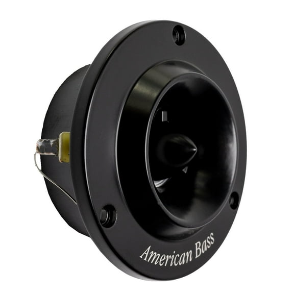 American Bass MX 252 Compression Super Tweeter (Black), 150 Watts