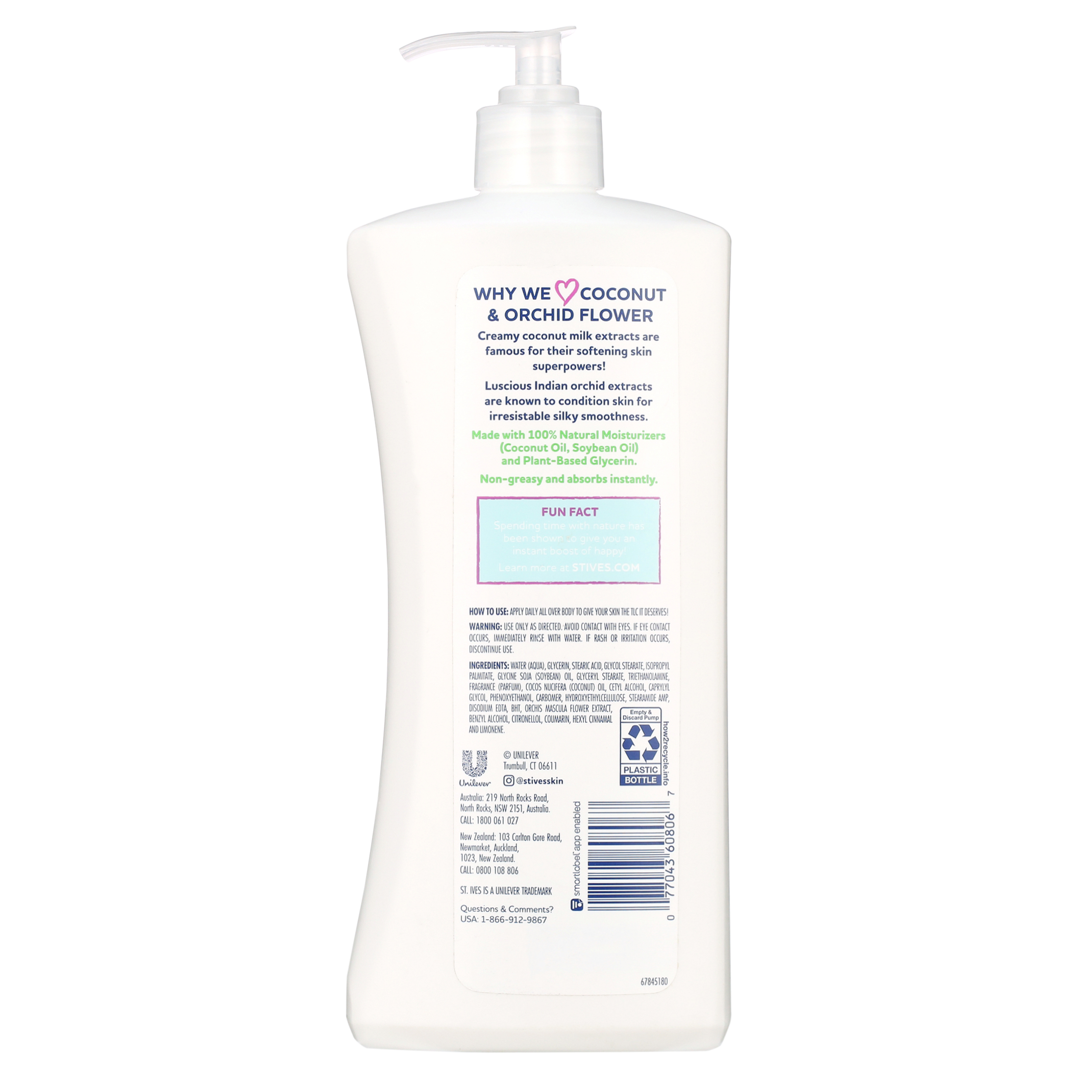 St. Ives Softening Body Lotion Coconut and Orchid 21 oz - image 10 of 10