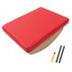 thumbnail image 1 of Tabla de equilibrio kusrkot para uso doméstico y de oficina antideslizante rojo 30 cm x 40 cm x 15 cm, 1 of 8