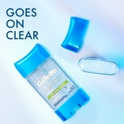 Gillette Antiperspirant Deodorant for Men, Clear Gel, Power Rush, 3.8 oz