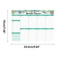 thumbnail image 2 of Anuirheih Weekly Planner Desktop Note Pad with 52 Tear Off Sheets, Manual Weekly Record Book Time Management Weekly Plan Book for School 7.5x10'', 2 of 5