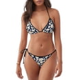 thumbnail image 1 of Disketp Daisy Floral para Bañador de Dos Piezas para Mujer, Bikini Sexy Halter String, Conjunto de Bikini en Triángulo, 1 of 6